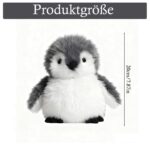 JcvPot Pinguin Kuscheltier, Weiches Stofftier Für Kinder Und Babys, Kuscheltier Pinguin Plüschtier üschtier – Bild 7