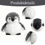 JcvPot Pinguin Kuscheltier, Weiches Stofftier Für Kinder Und Babys, Kuscheltier Pinguin Plüschtier üschtier – Bild 6